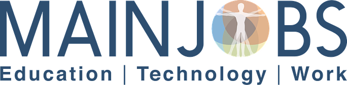 Logo de Mainjobs, empresa especializada en educación, tecnología y empleo