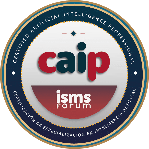 Certified Artificial Intelligence Practitioner (CAIP – ISMS Forum)